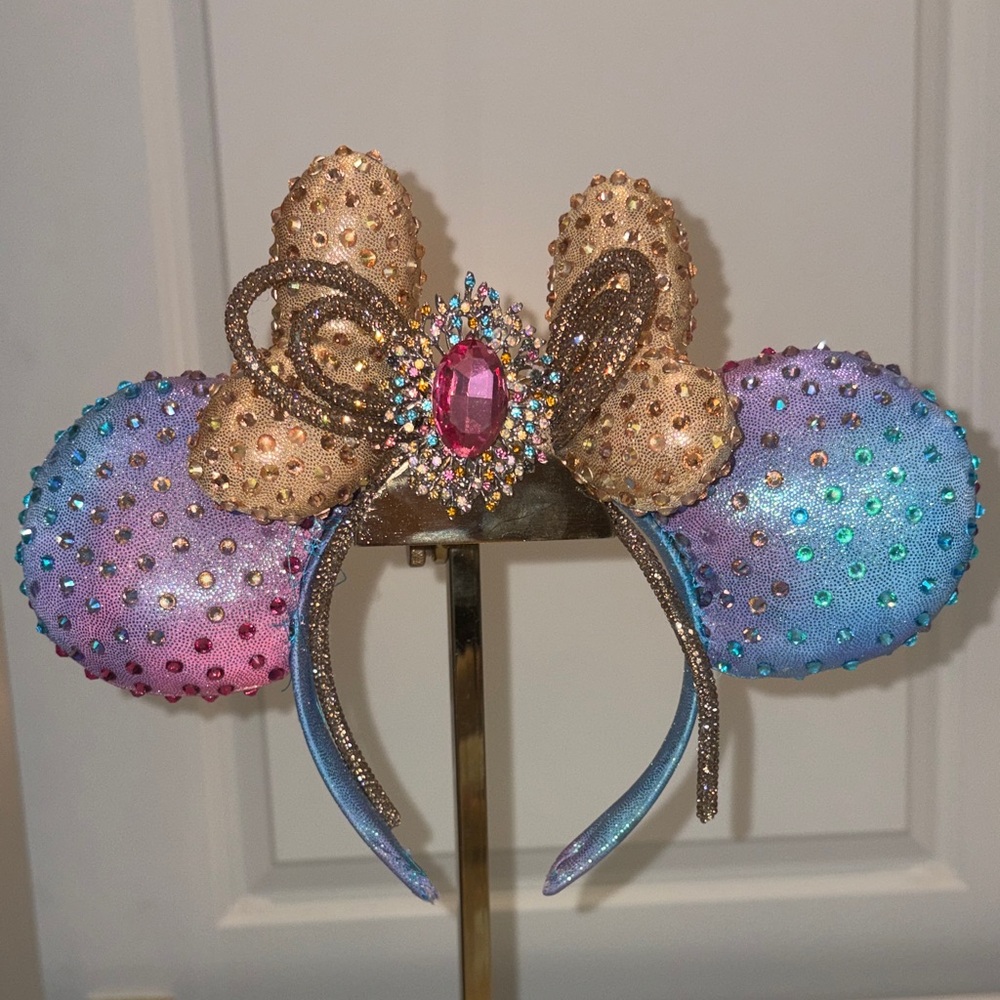 Sparkling Multicolor Mouse Ears Headband